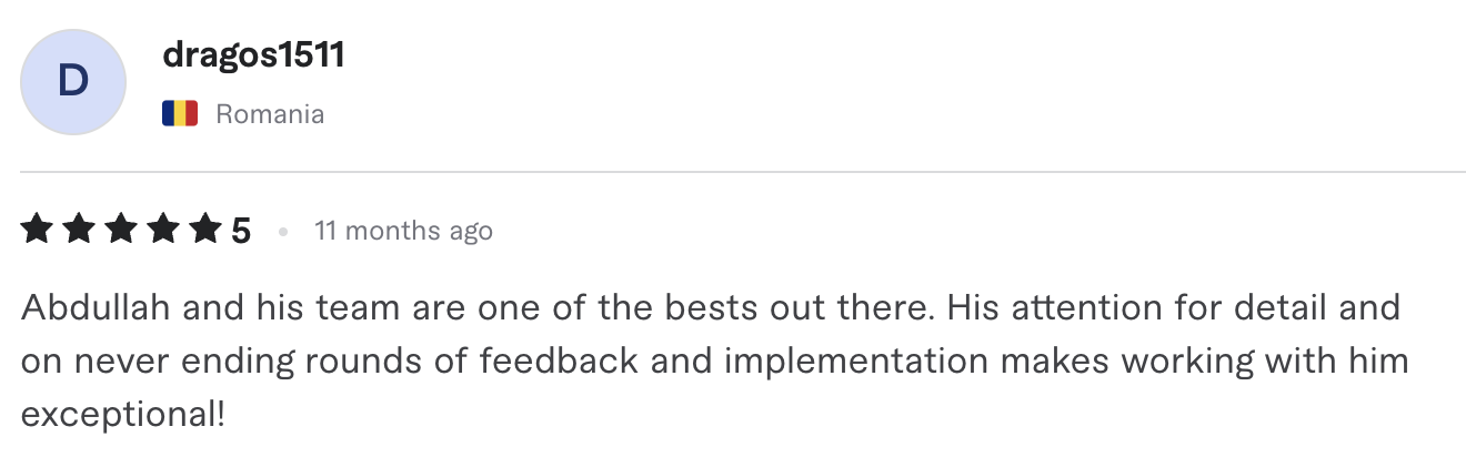 Client review 6